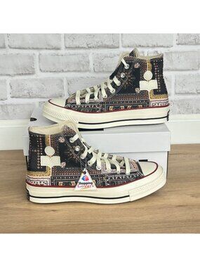 ⭐Converse x Isabel Marant Chuck 70 Hi Sz 8 Men's Shoes Black Vanilla Ice A14800C